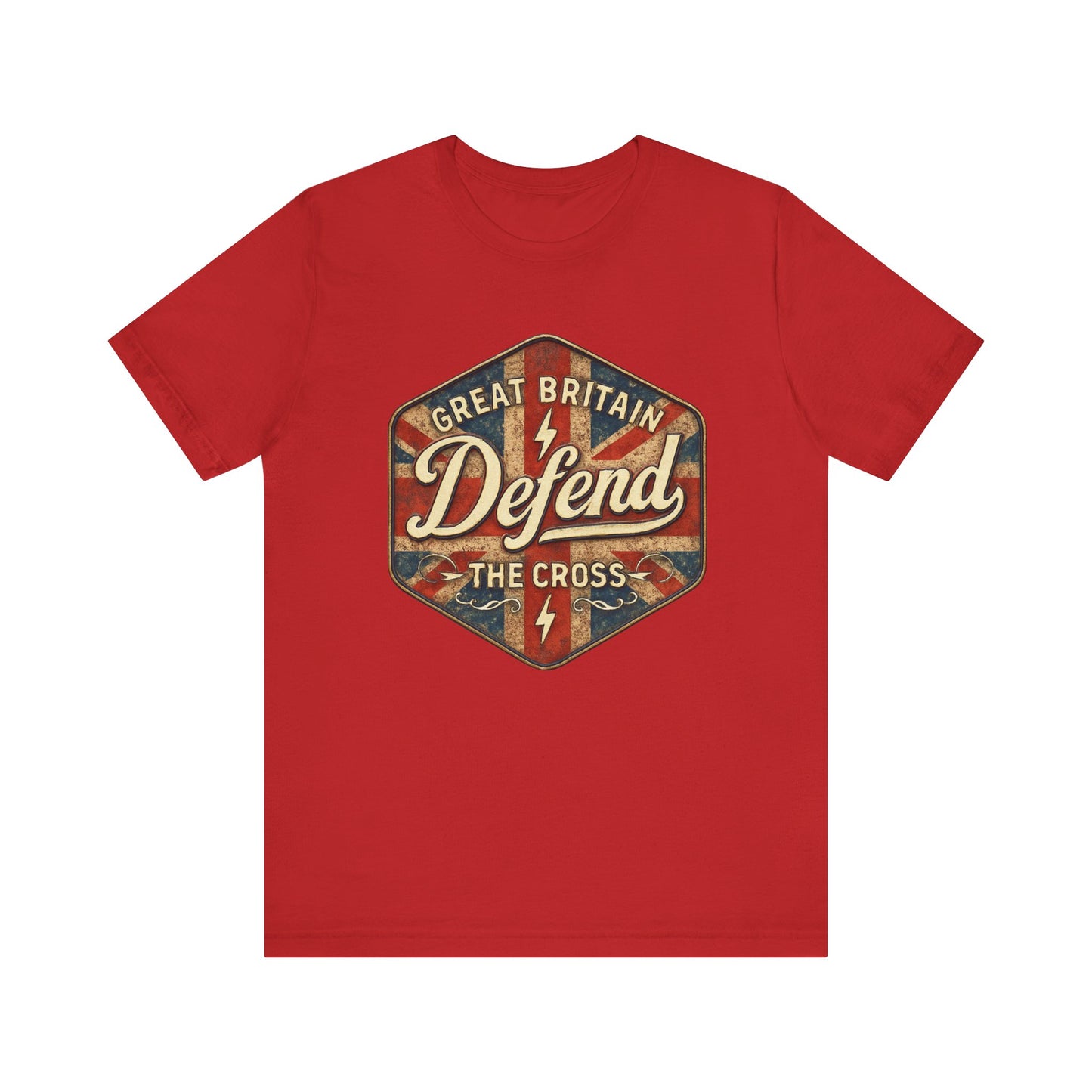 Defend the Cross Graphic Tee | Unisex T-Shirt, Casual Wear, Gift for Him/Her, Birthday, Funny Shirt