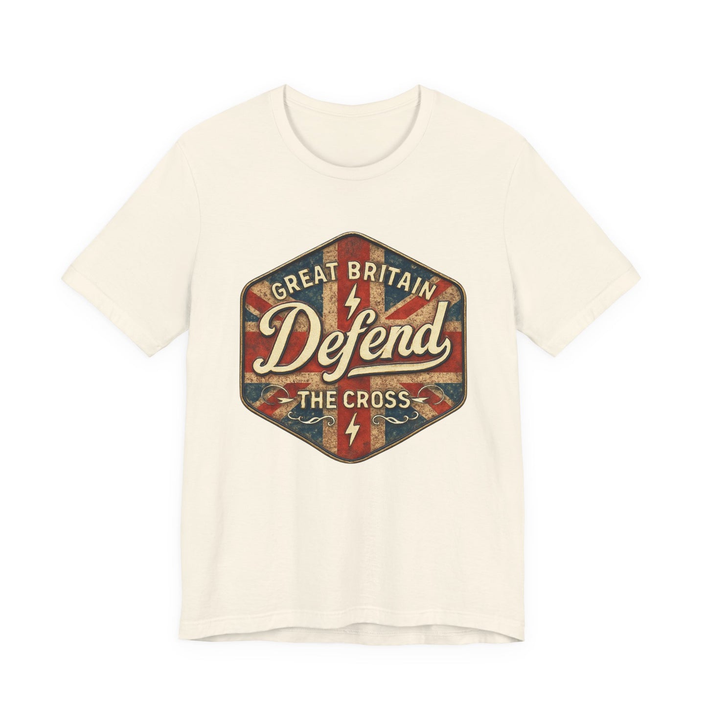 Defend the Cross Graphic Tee | Unisex T-Shirt, Casual Wear, Gift for Him/Her, Birthday, Funny Shirt