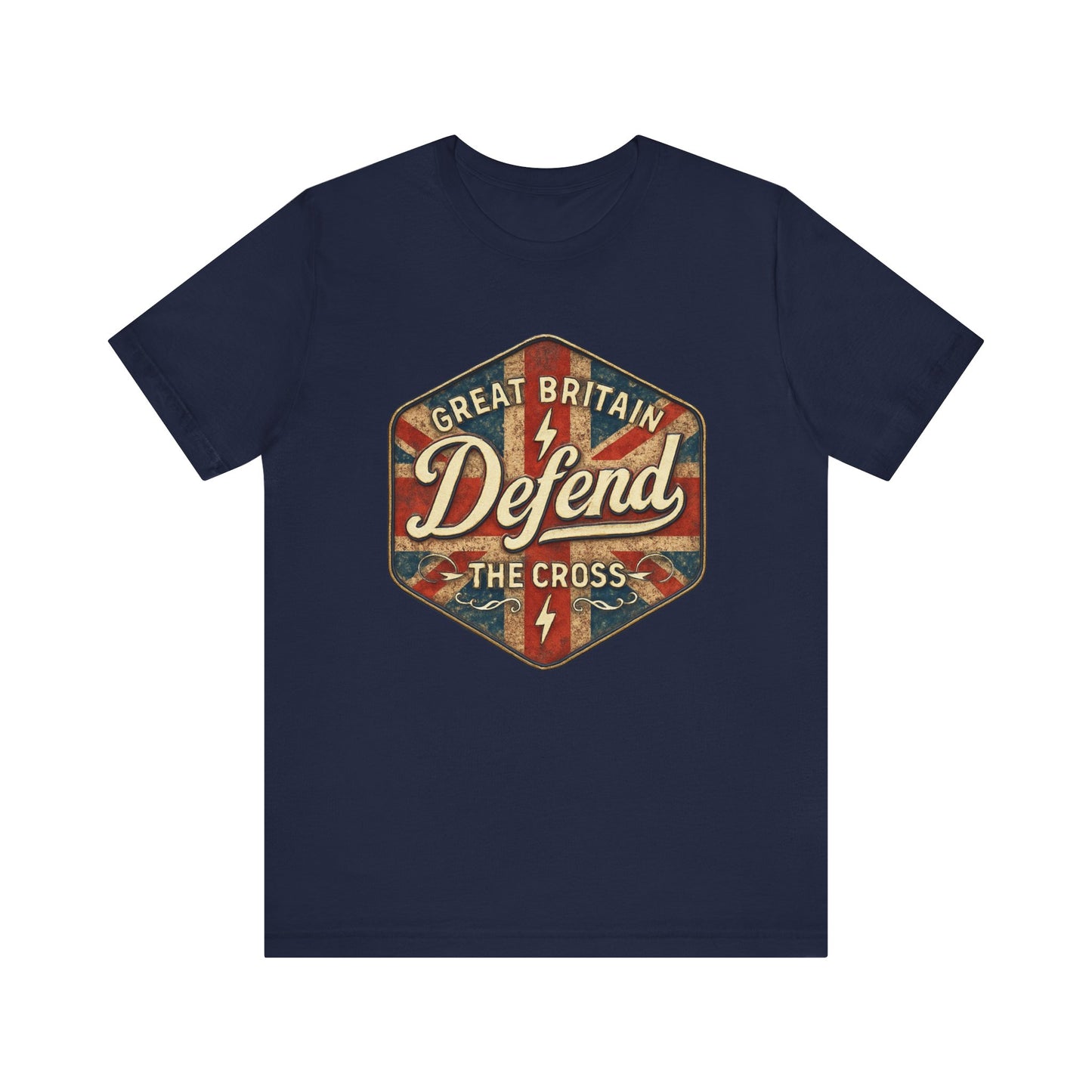 Defend the Cross Graphic Tee | Unisex T-Shirt, Casual Wear, Gift for Him/Her, Birthday, Funny Shirt