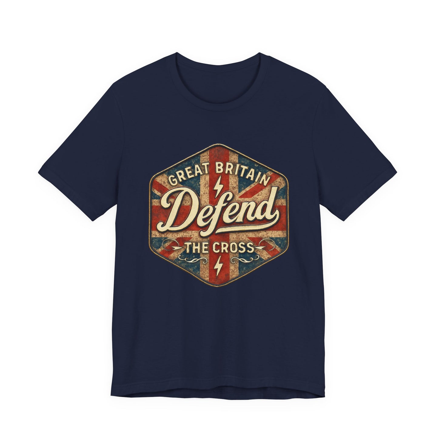 Defend the Cross Graphic Tee | Unisex T-Shirt, Casual Wear, Gift for Him/Her, Birthday, Funny Shirt