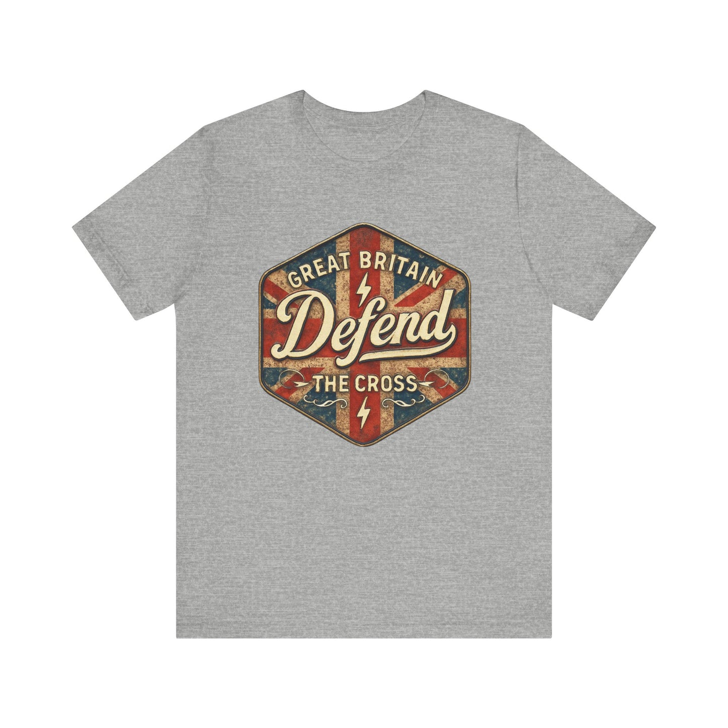 Defend the Cross Graphic Tee | Unisex T-Shirt, Casual Wear, Gift for Him/Her, Birthday, Funny Shirt
