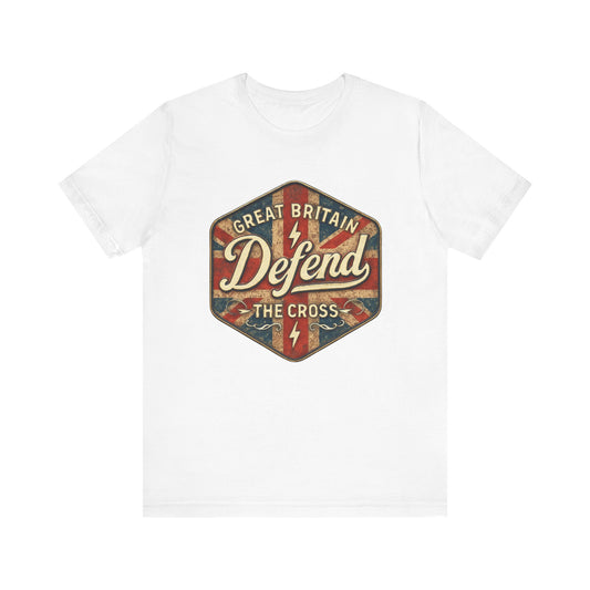 Defend the Cross Graphic Tee | Unisex T-Shirt, Casual Wear, Gift for Him/Her, Birthday, Funny Shirt