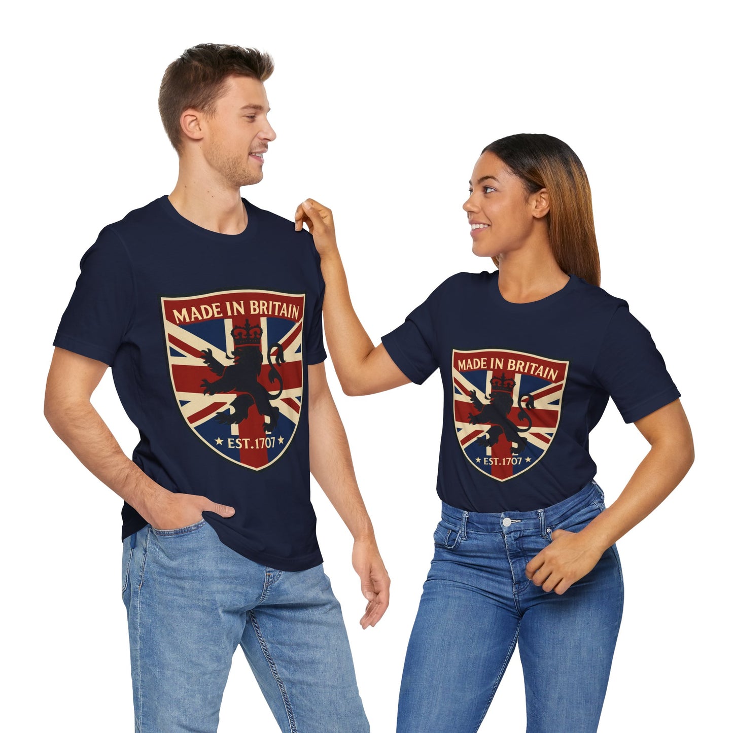 Made in Britain Tee, Casualwear, British Pride Shirt, Gift for National Holidays, Unisex Jersey T-Shirt, Heritage Apparel