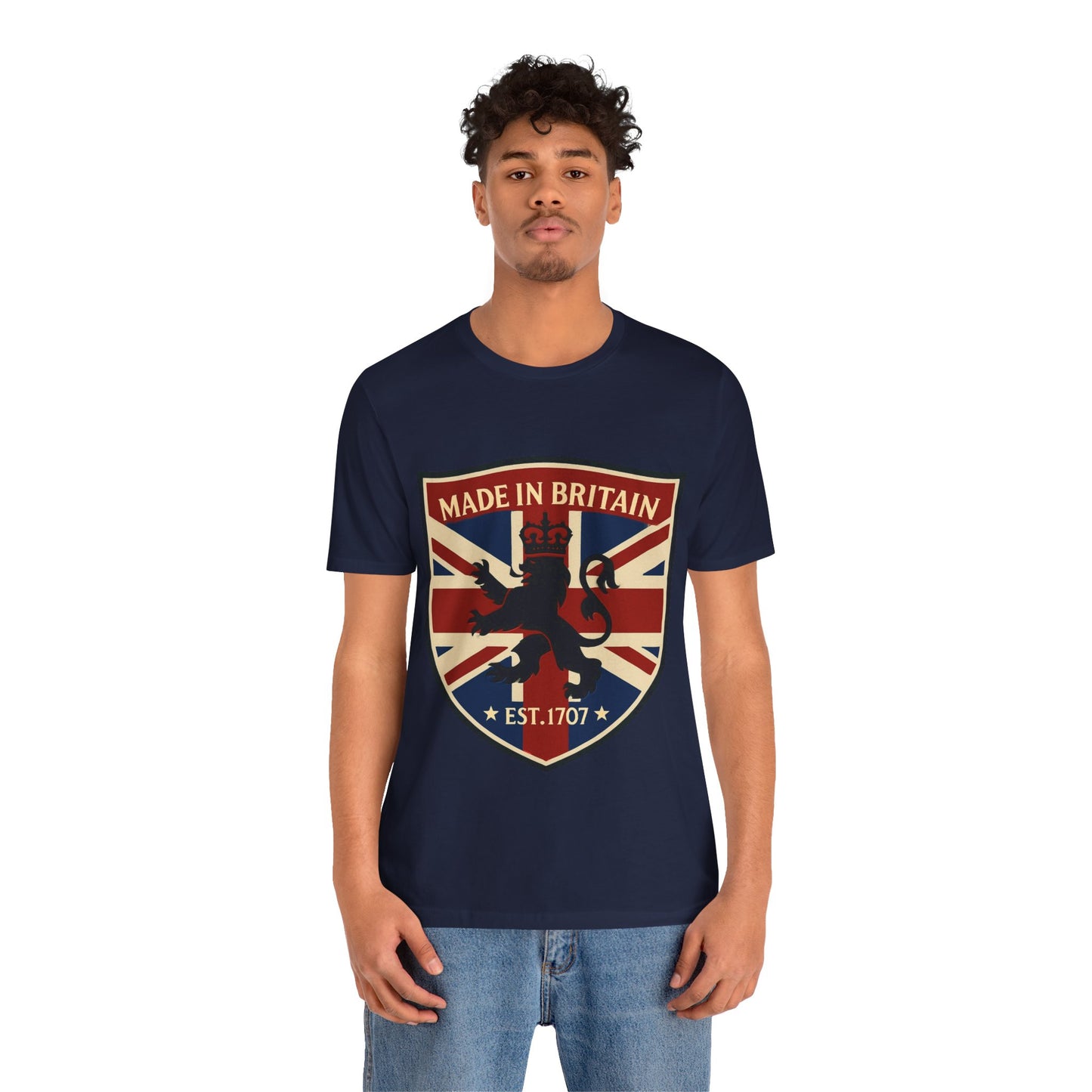 Made in Britain Tee, Casualwear, British Pride Shirt, Gift for National Holidays, Unisex Jersey T-Shirt, Heritage Apparel