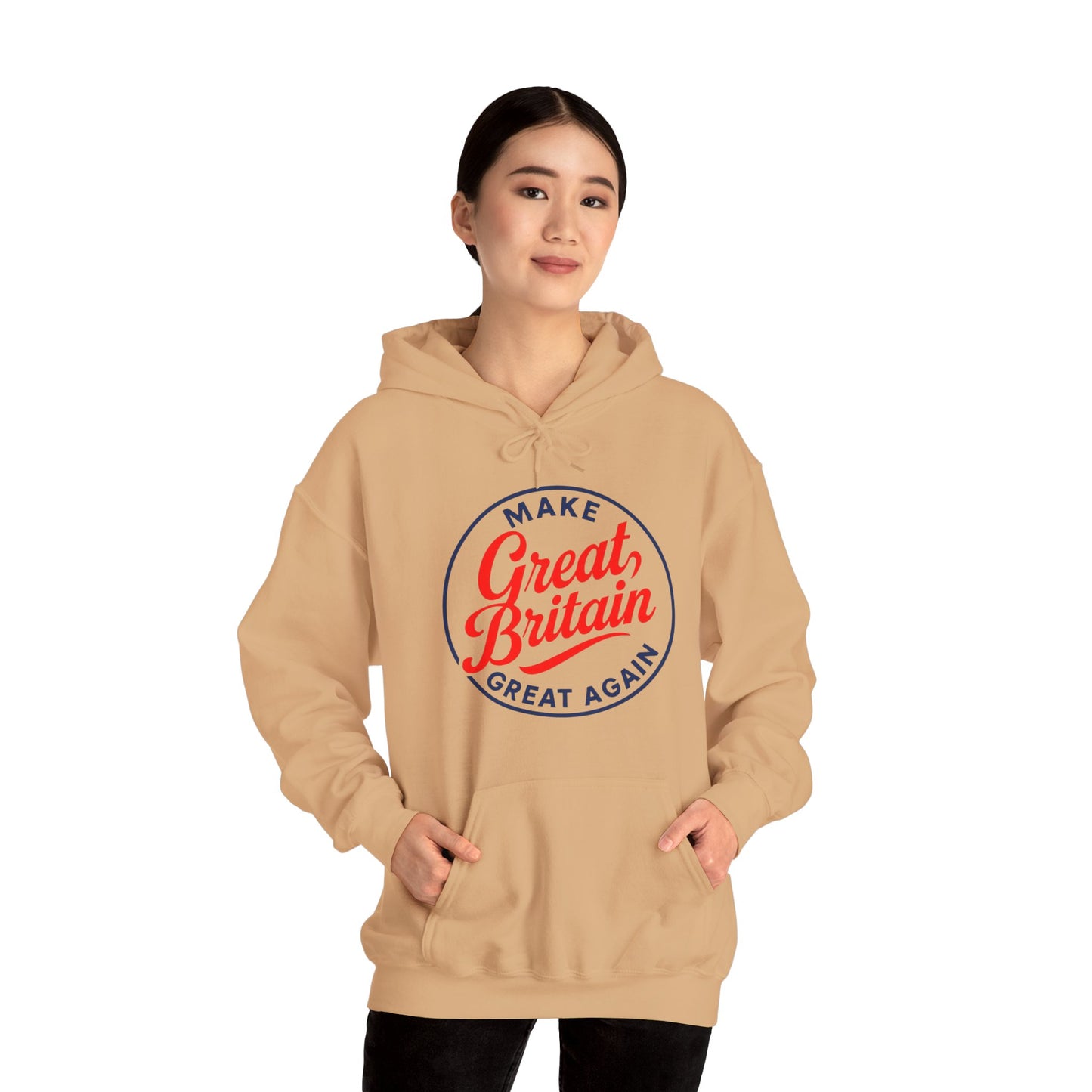 Make Great Britain Great Again Hoodie - Cozy Fashion, Unisex Sweater, Casual Wear, Gift for Friends, British Pride Apparel