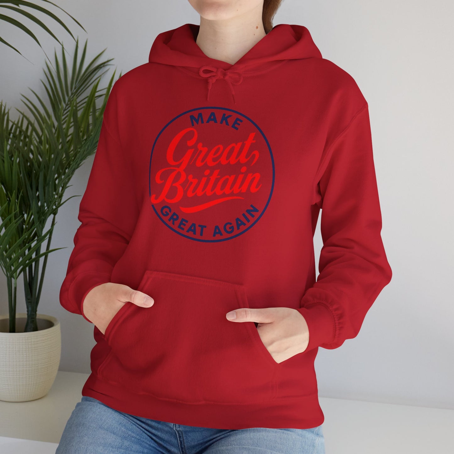 Make Great Britain Great Again Hoodie - Cozy Fashion, Unisex Sweater, Casual Wear, Gift for Friends, British Pride Apparel