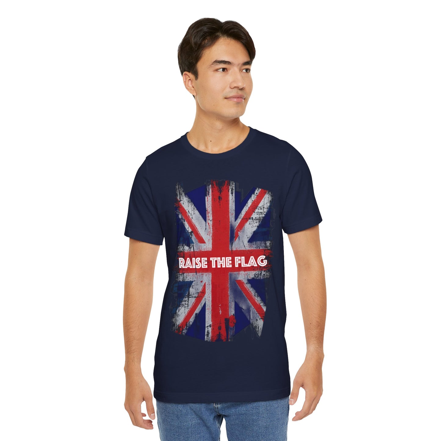 Union Jack Graphic Tee, Casual Wear, British Pride T-Shirt, Gift for Patriot, Summer Fashion