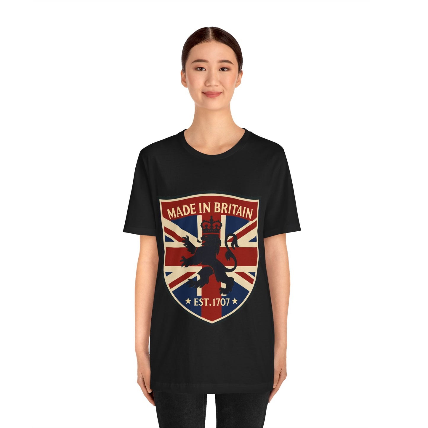 Made in Britain Tee, Casualwear, British Pride Shirt, Gift for National Holidays, Unisex Jersey T-Shirt, Heritage Apparel