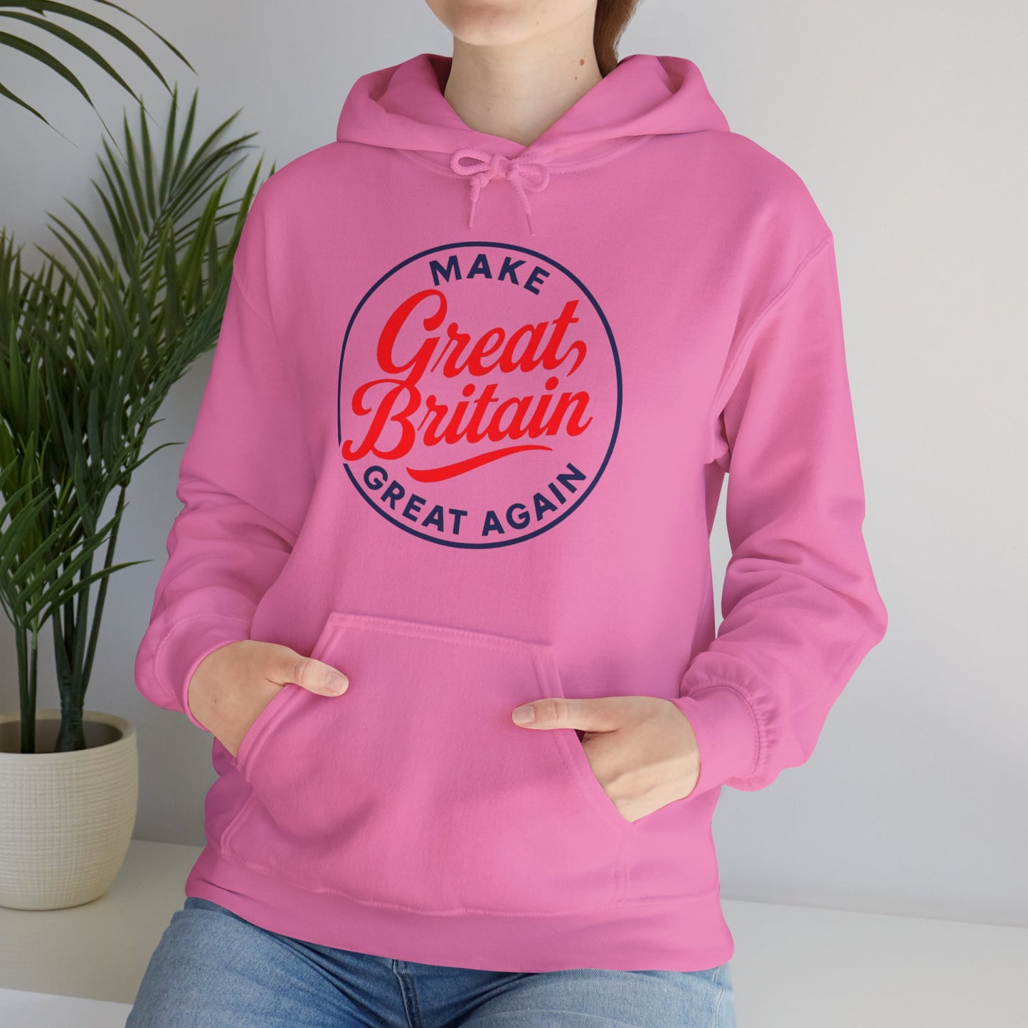 Make Great Britain Great Again Hoodie - Cozy Fashion, Unisex Sweater, Casual Wear, Gift for Friends, British Pride Apparel