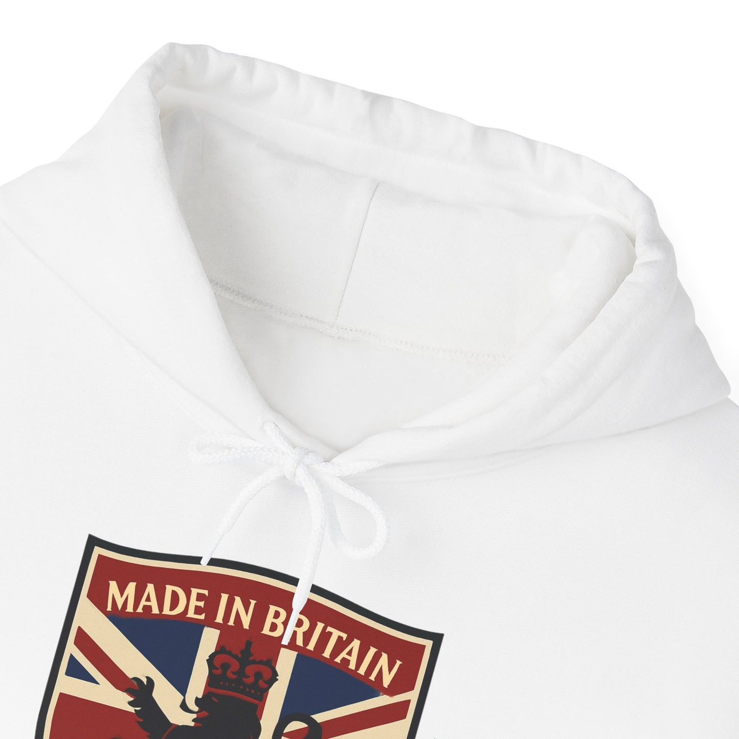 British Pride Hoodie - Unisex Heavy Blend™ Sweatshirt, Made in Britain, Cozy Gift for Her/Him, Casual Wear, Travel, Holiday Apparel