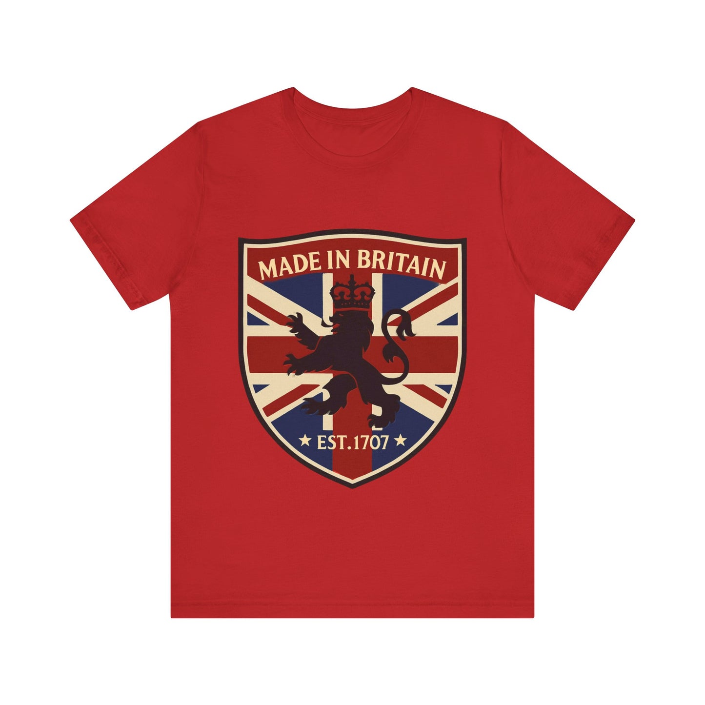 Made in Britain Tee, Casualwear, British Pride Shirt, Gift for National Holidays, Unisex Jersey T-Shirt, Heritage Apparel