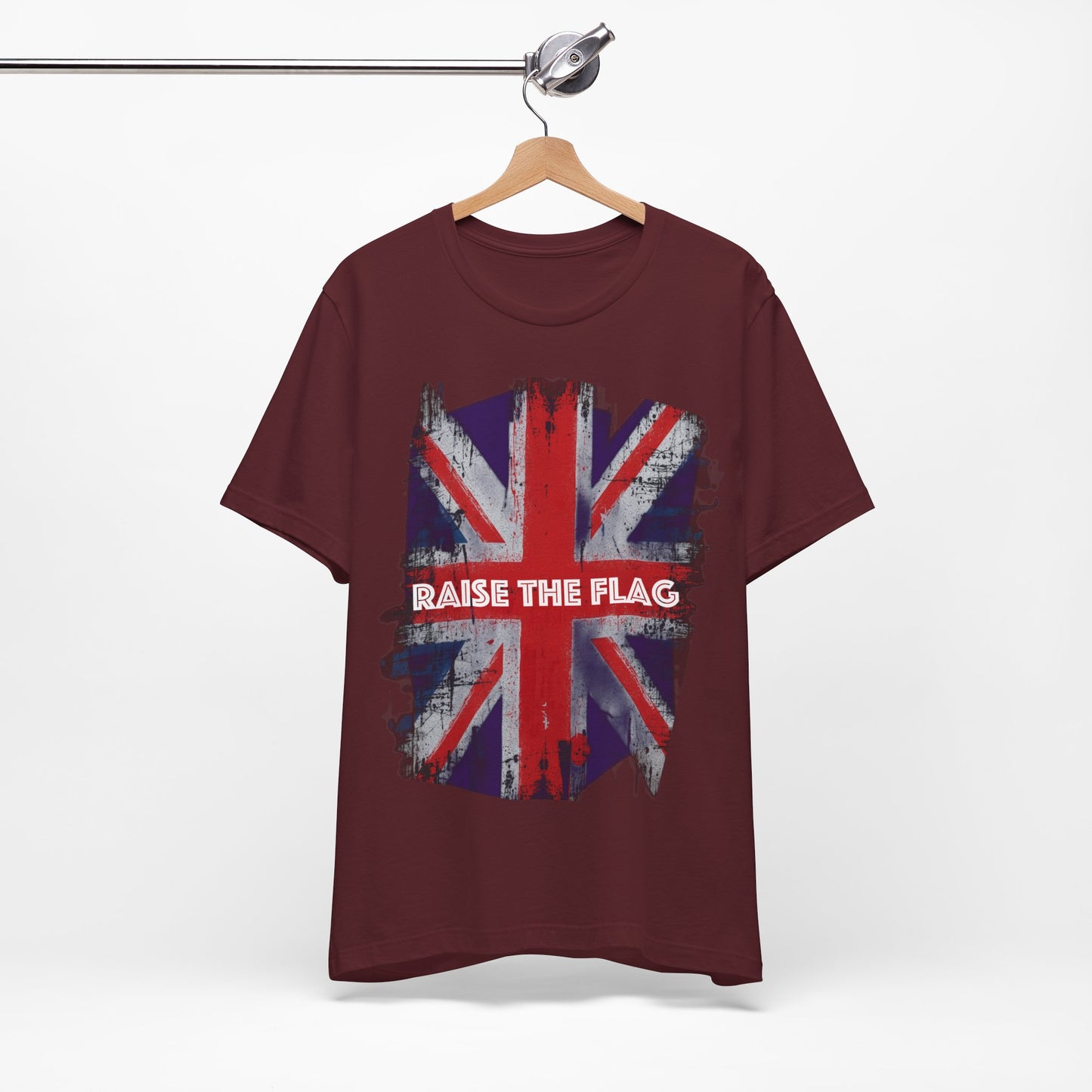 Union Jack Graphic Tee, Casual Wear, British Pride T-Shirt, Gift for Patriot, Summer Fashion