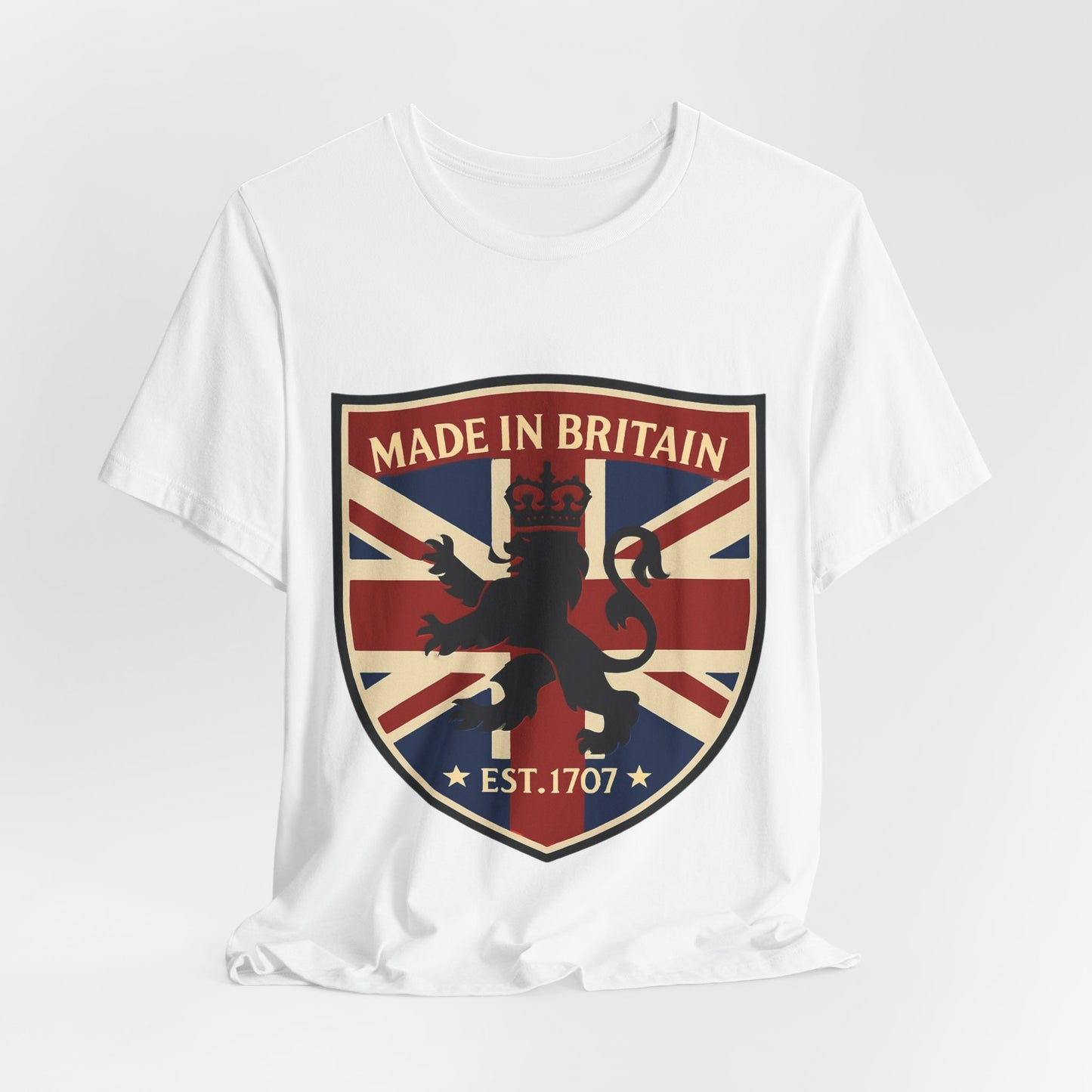 Made in Britain Tee, Casualwear, British Pride Shirt, Gift for National Holidays, Unisex Jersey T-Shirt, Heritage Apparel