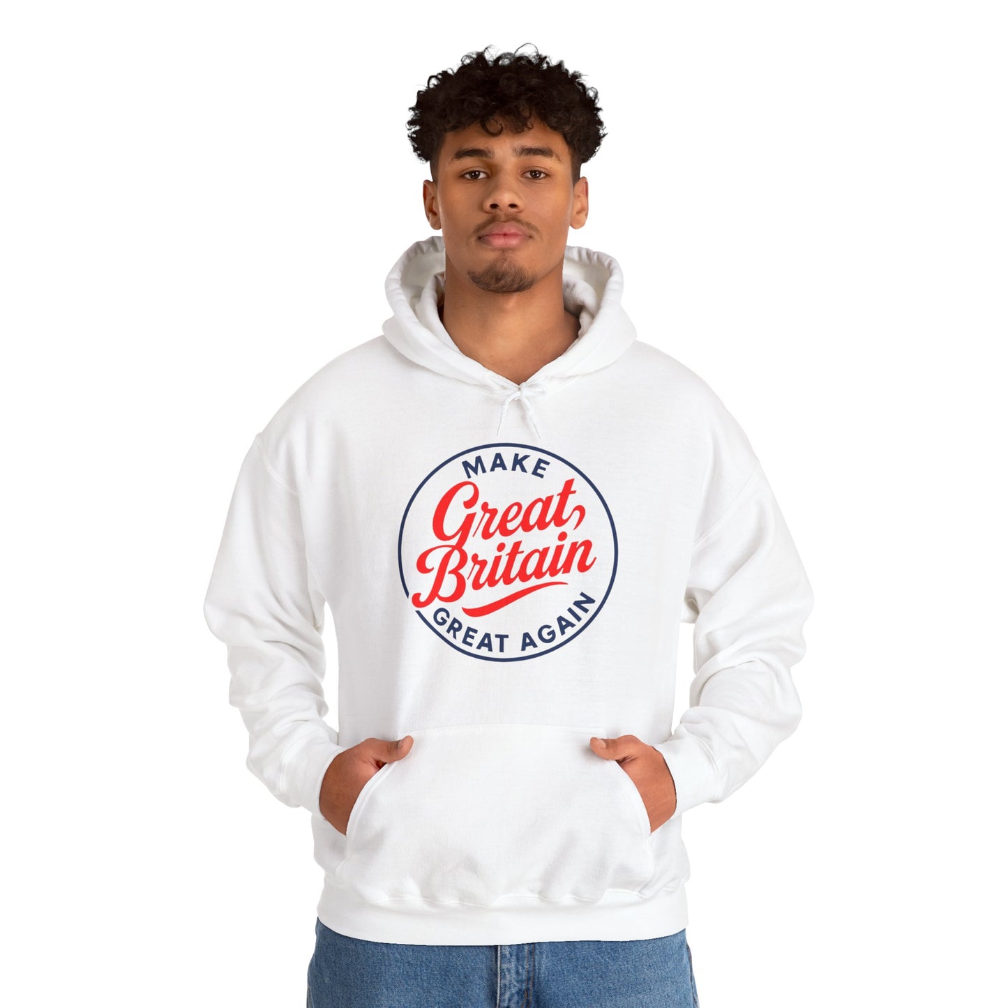 Make Great Britain Great Again Hoodie - Cozy Fashion, Unisex Sweater, Casual Wear, Gift for Friends, British Pride Apparel