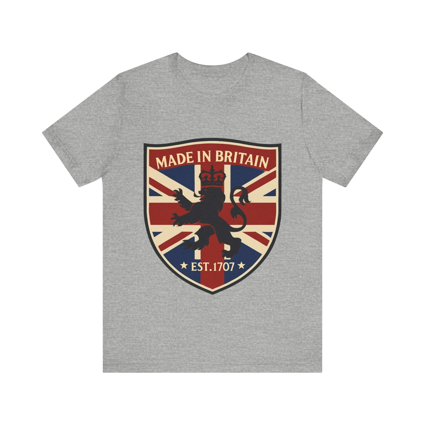 Made in Britain Tee, Casualwear, British Pride Shirt, Gift for National Holidays, Unisex Jersey T-Shirt, Heritage Apparel