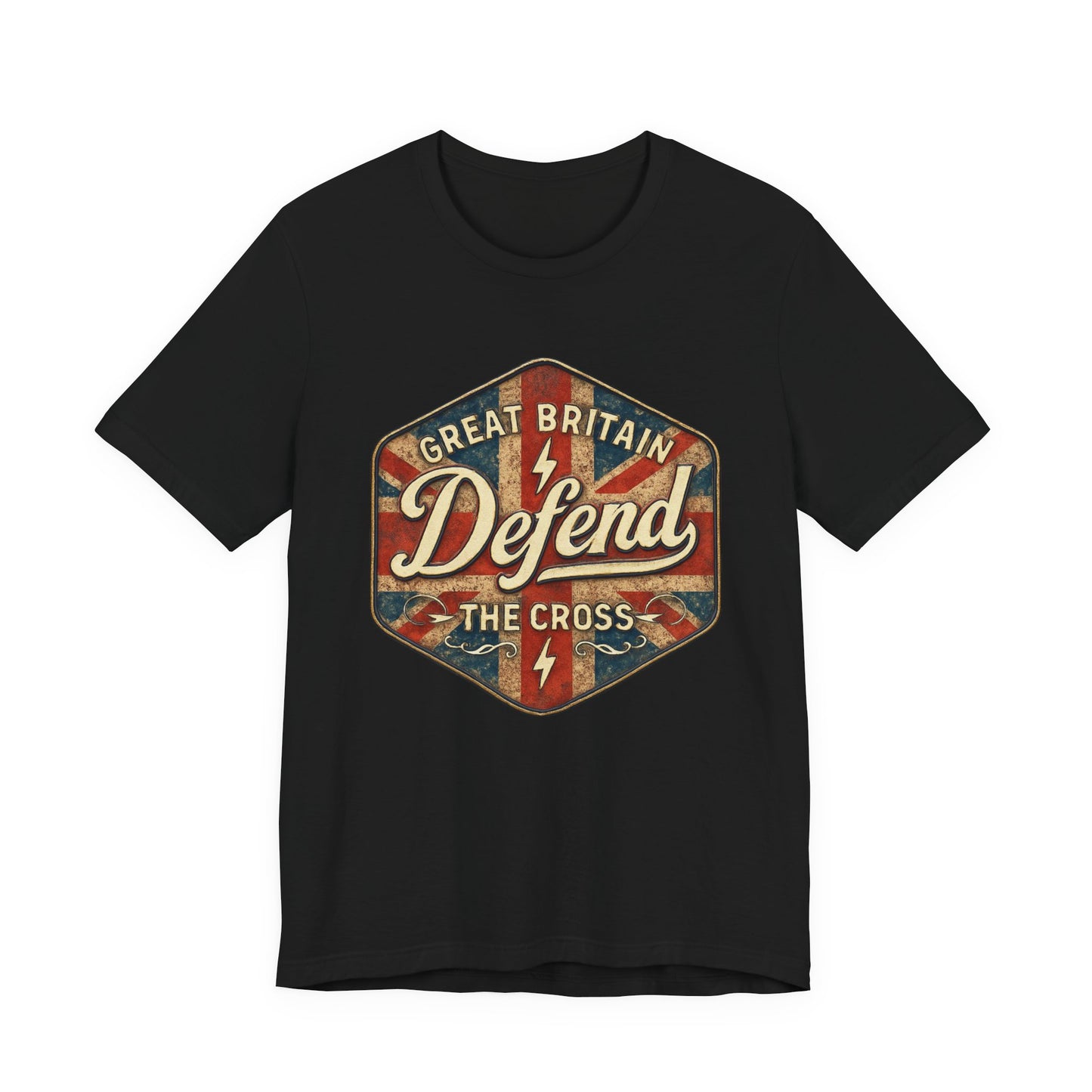 Defend the Cross Graphic Tee | Unisex T-Shirt, Casual Wear, Gift for Him/Her, Birthday, Funny Shirt