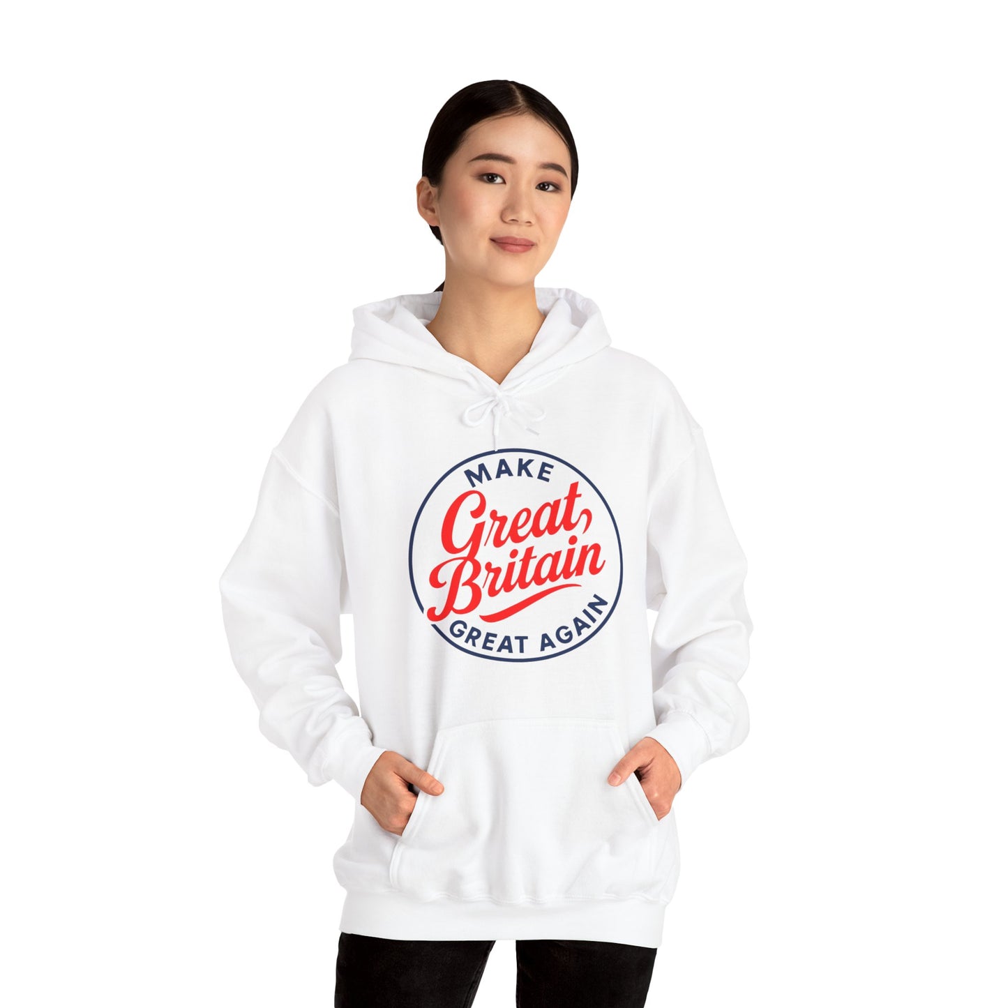Make Great Britain Great Again Hoodie - Cozy Fashion, Unisex Sweater, Casual Wear, Gift for Friends, British Pride Apparel