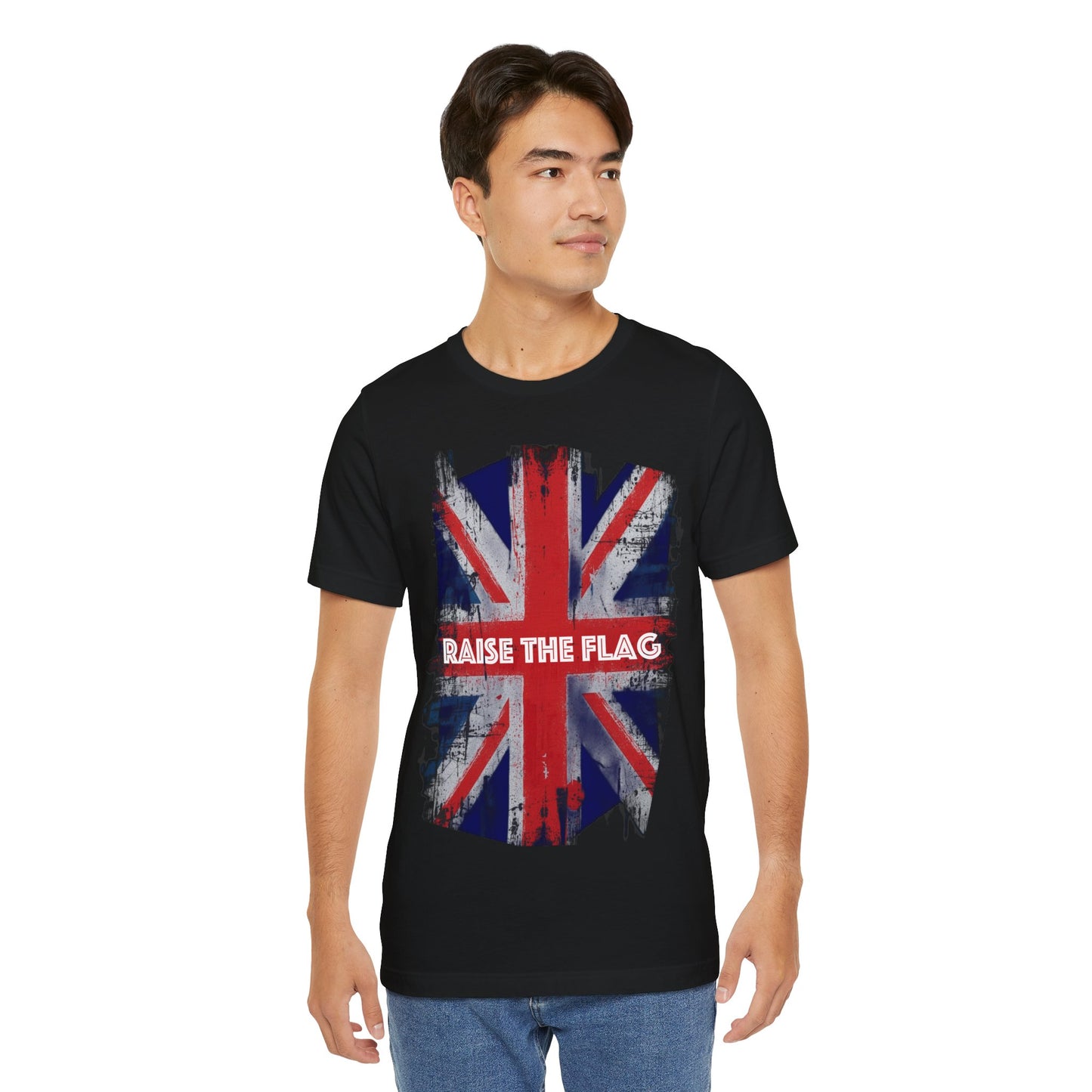 Union Jack Graphic Tee, Casual Wear, British Pride T-Shirt, Gift for Patriot, Summer Fashion