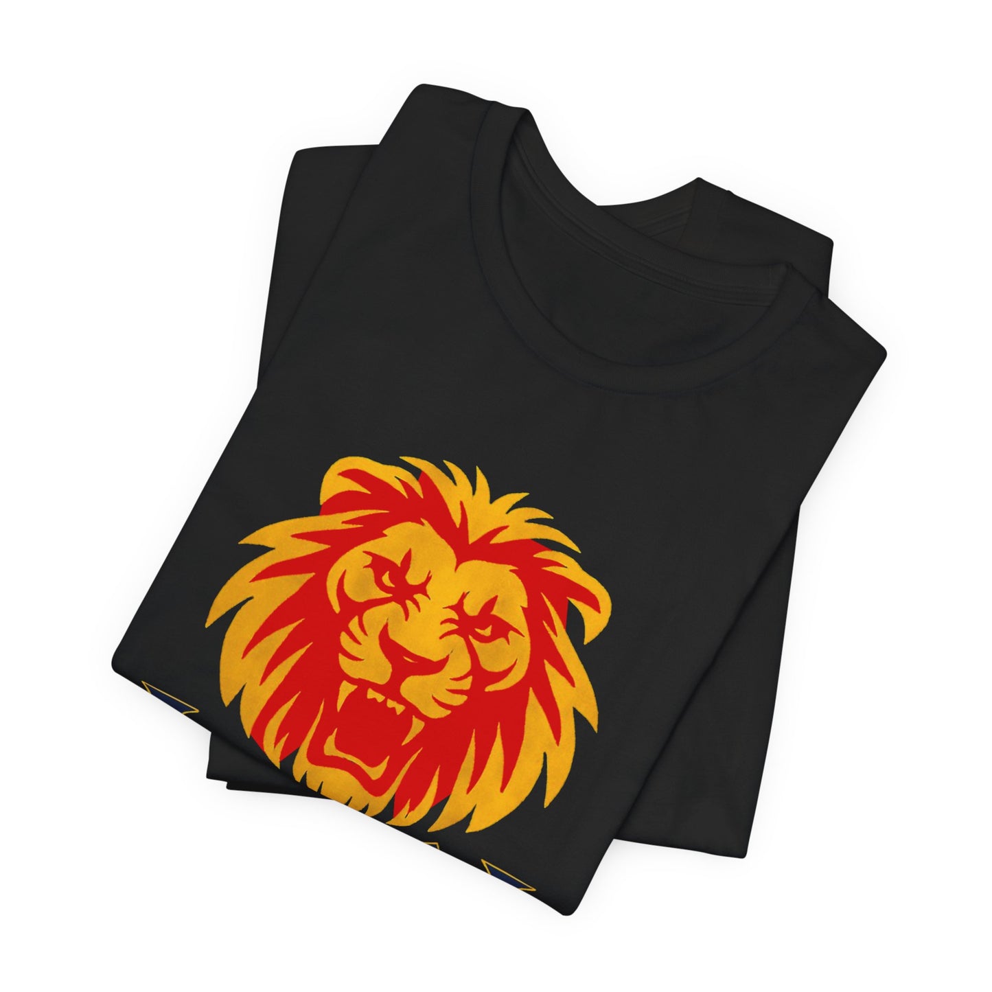 Lion Heart Heritage Tee, Pride T-Shirt, Unisex Casual Top, Gifts for Dad, Birthday Apparel, Family Reunion Wear