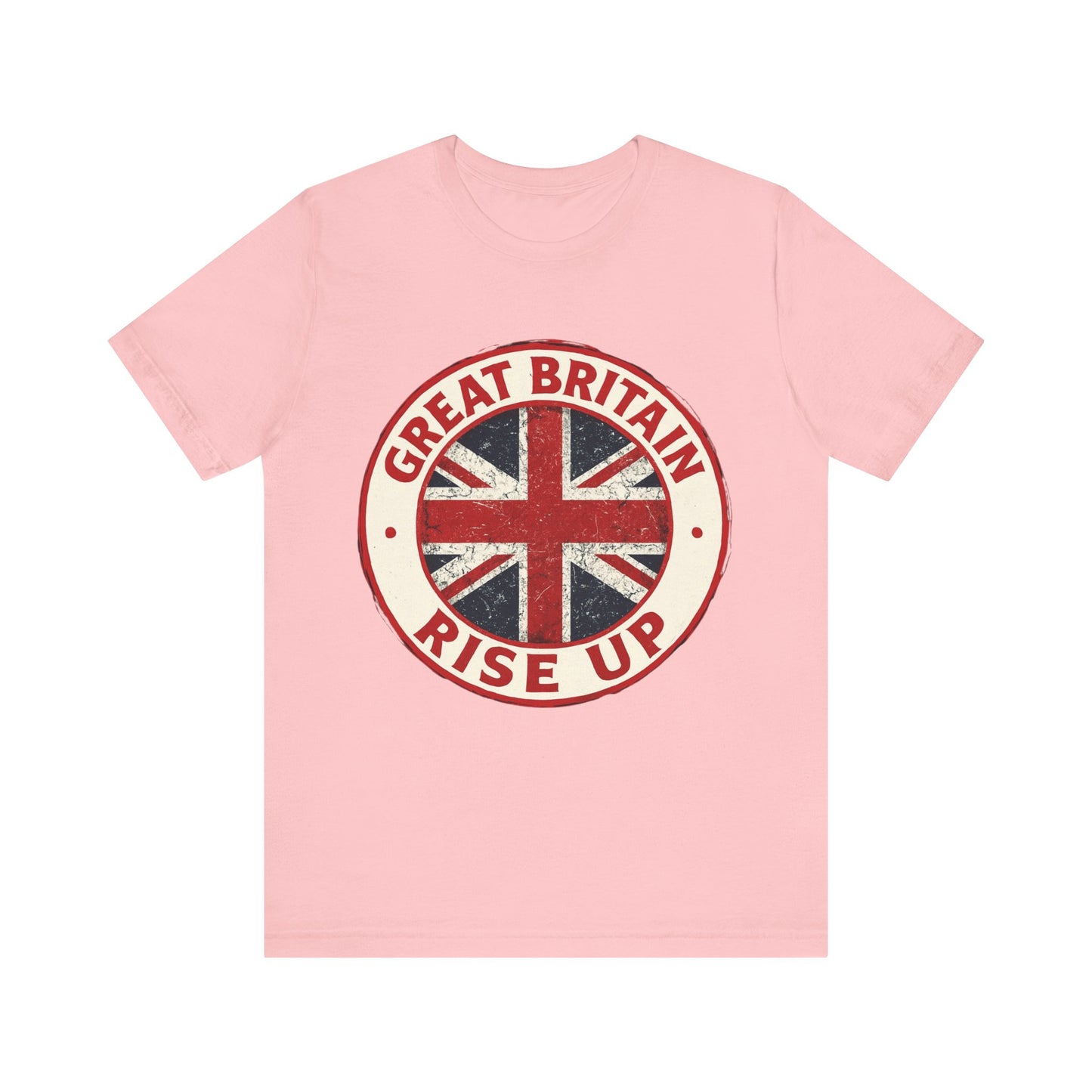 Great Britain Rise Up Tee, Unisex Short Sleeve Shirt, British Pride Apparel, UK Gift, Casual Wear, Patriot T-Shirt