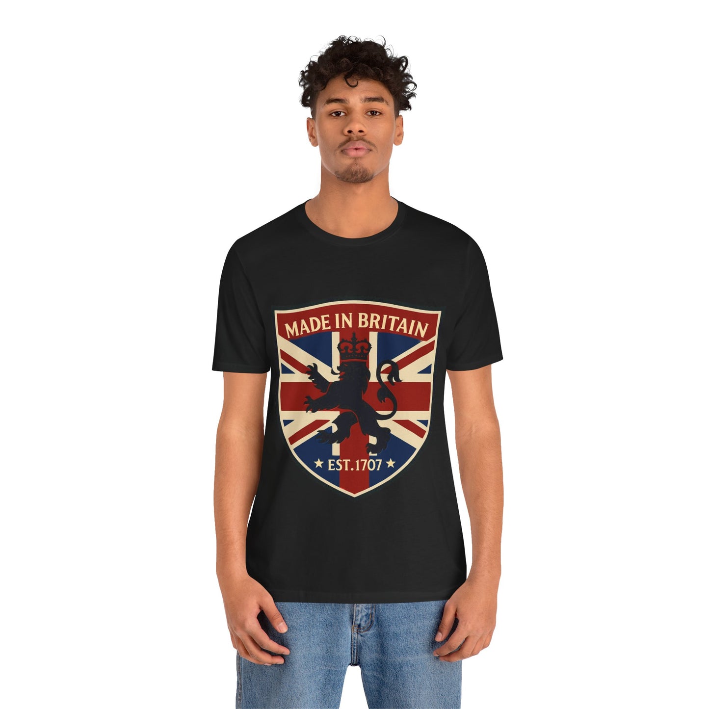 Made in Britain Tee, Casualwear, British Pride Shirt, Gift for National Holidays, Unisex Jersey T-Shirt, Heritage Apparel