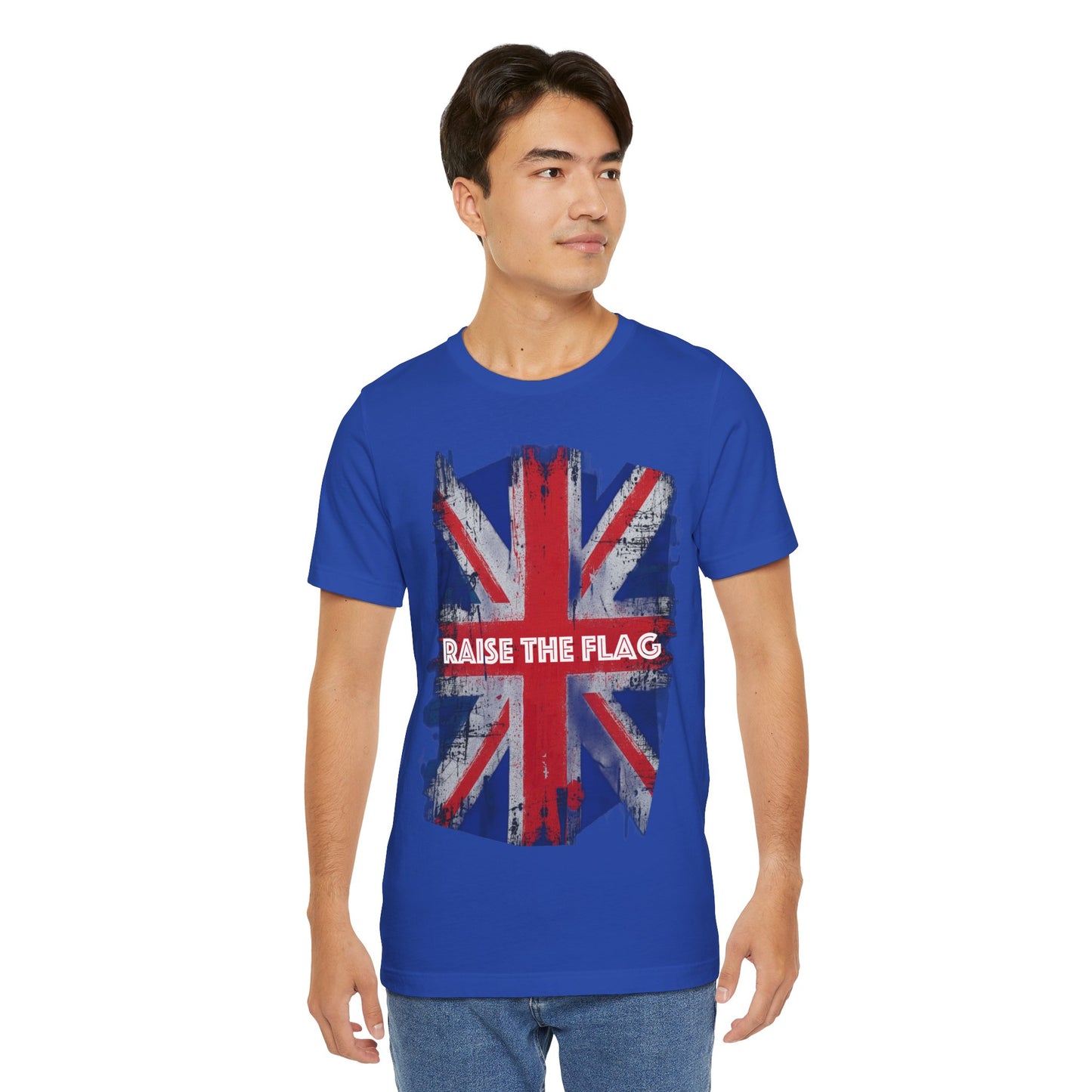 Union Jack Graphic Tee, Casual Wear, British Pride T-Shirt, Gift for Patriot, Summer Fashion