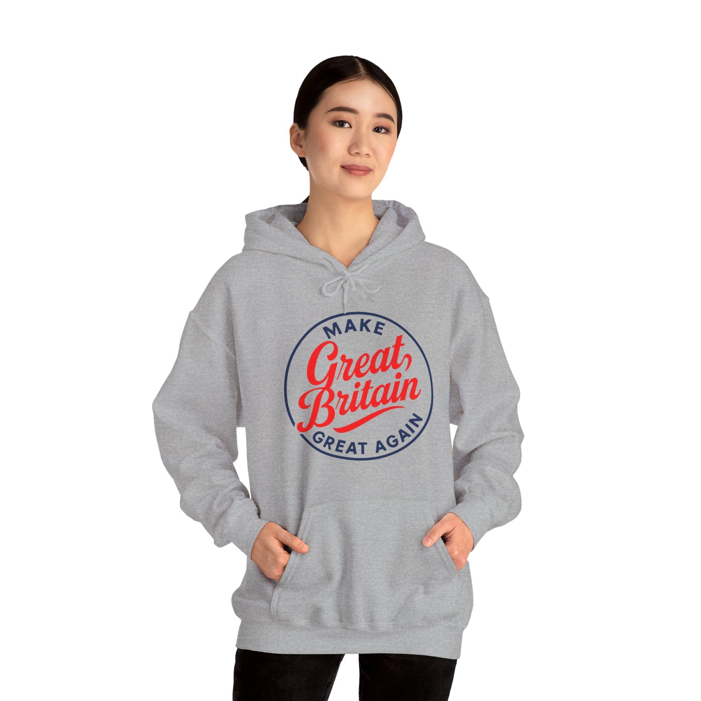 Make Great Britain Great Again Hoodie - Cozy Fashion, Unisex Sweater, Casual Wear, Gift for Friends, British Pride Apparel