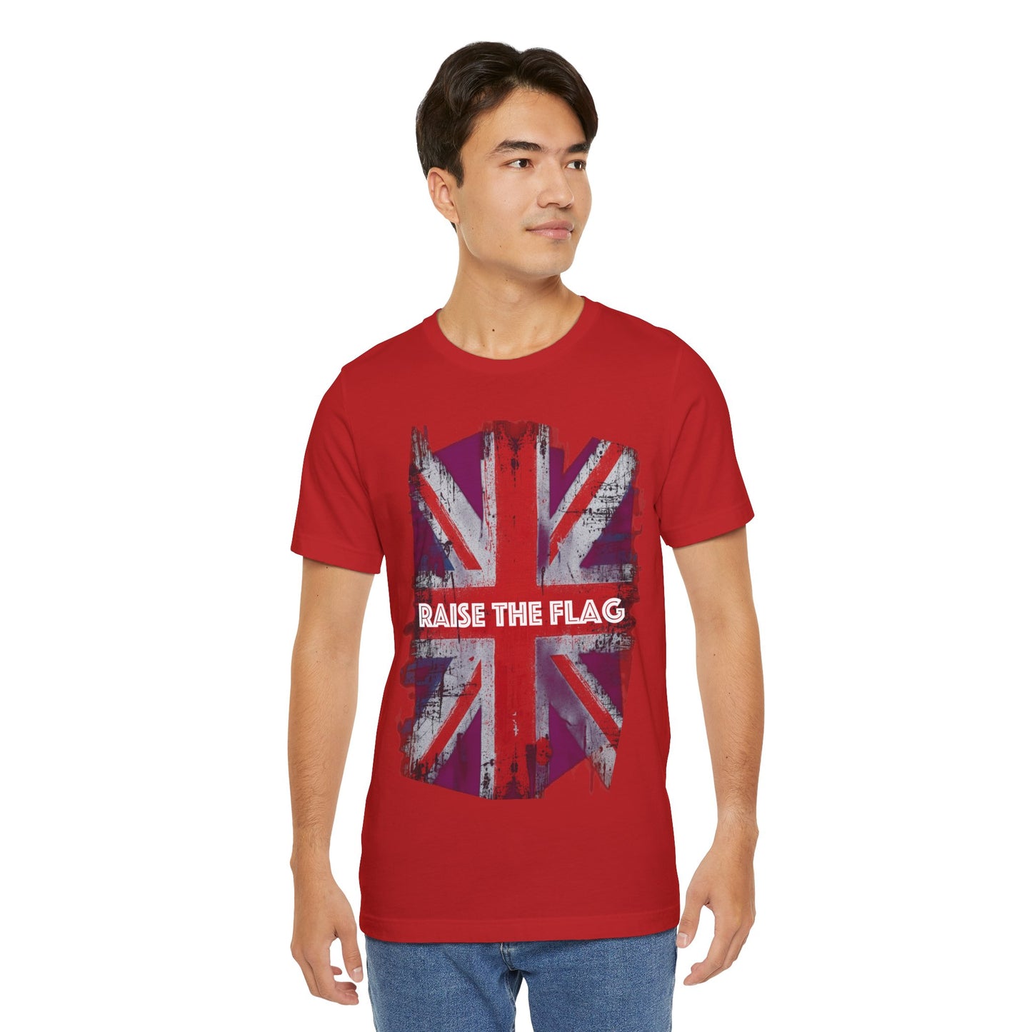 Union Jack Graphic Tee, Casual Wear, British Pride T-Shirt, Gift for Patriot, Summer Fashion