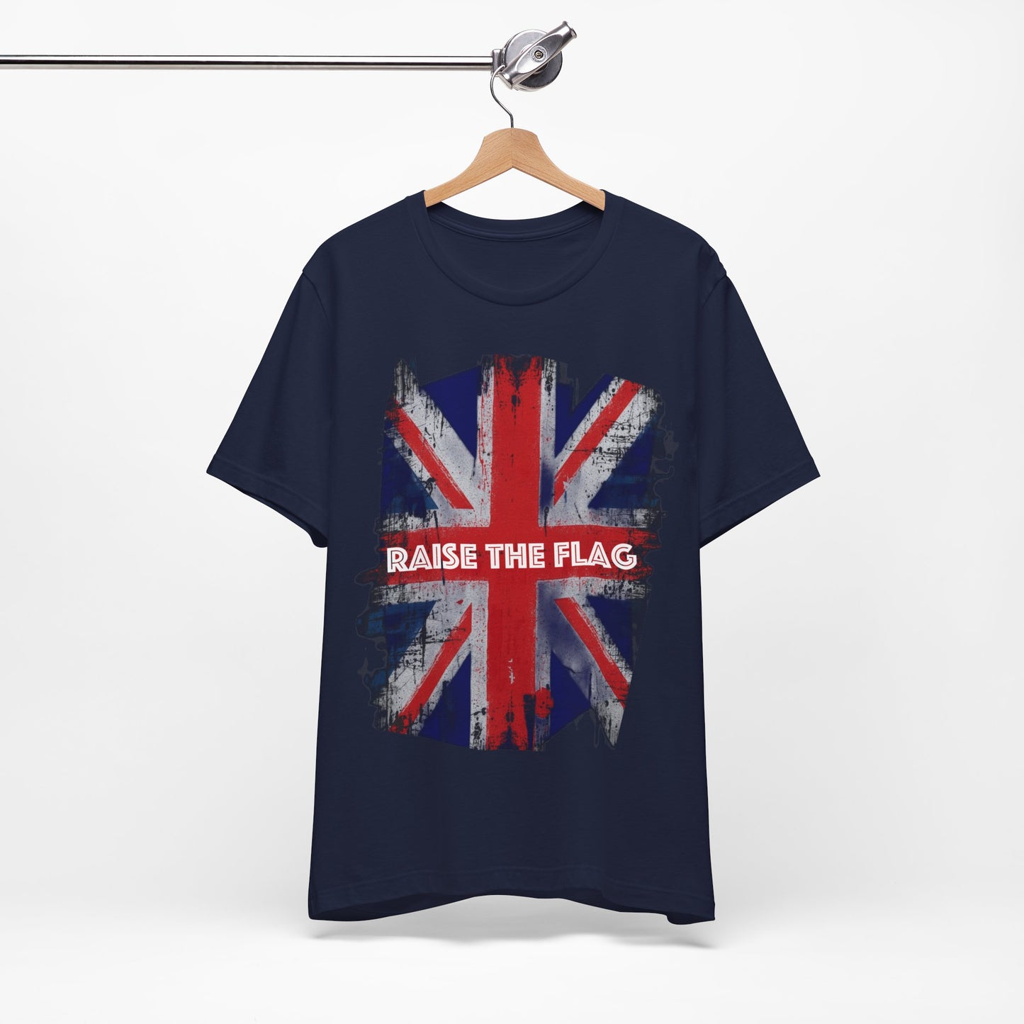 Union Jack Graphic Tee, Casual Wear, British Pride T-Shirt, Gift for Patriot, Summer Fashion