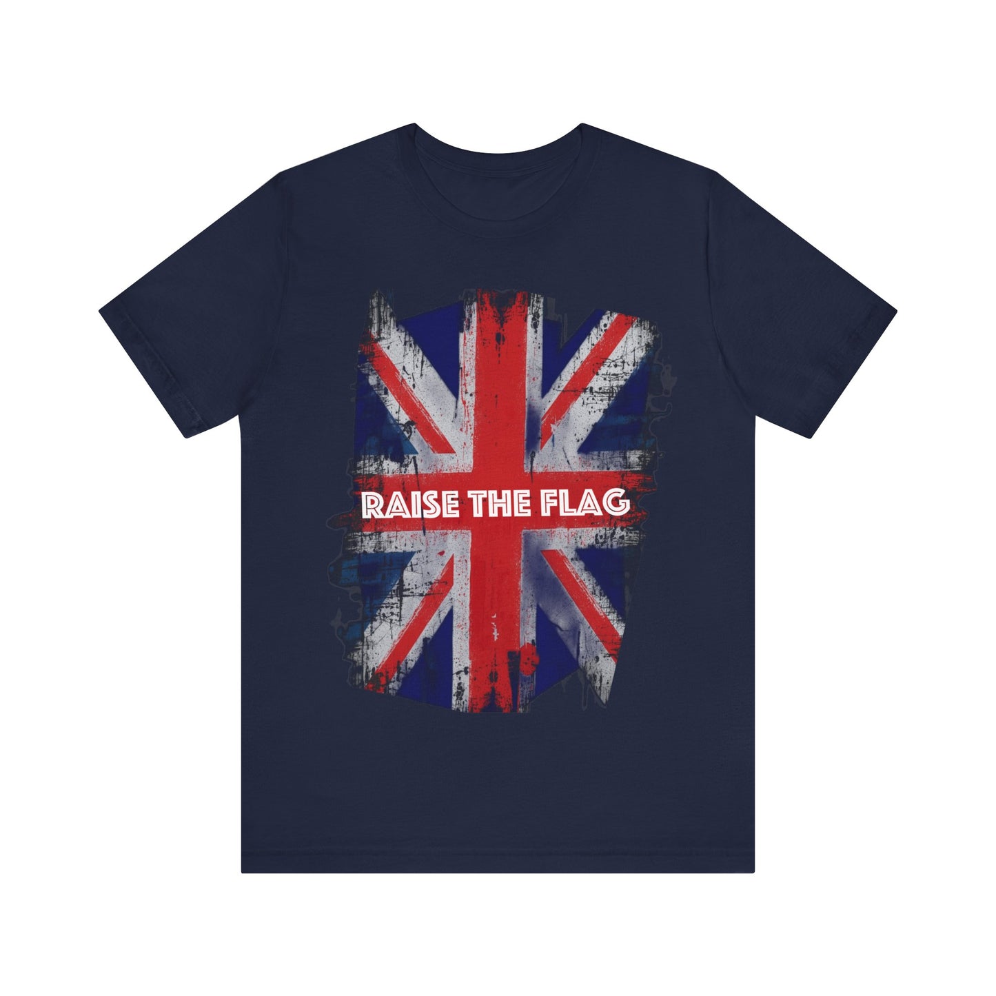 Union Jack Graphic Tee, Casual Wear, British Pride T-Shirt, Gift for Patriot, Summer Fashion