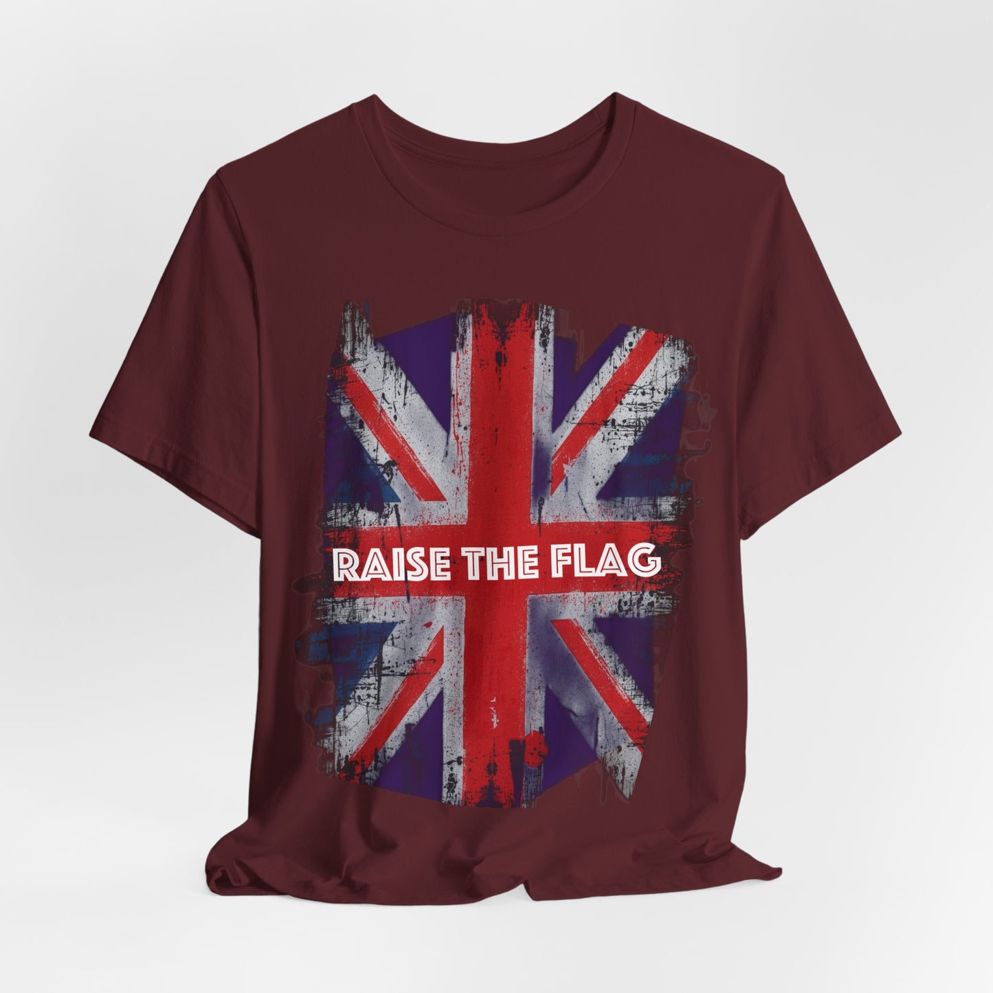 Union Jack Graphic Tee, Casual Wear, British Pride T-Shirt, Gift for Patriot, Summer Fashion