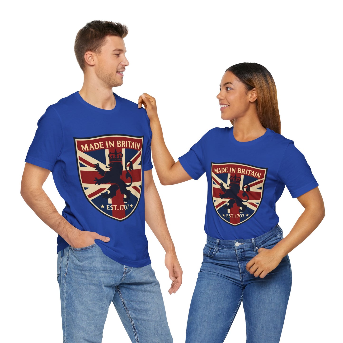 Made in Britain Tee, Casualwear, British Pride Shirt, Gift for National Holidays, Unisex Jersey T-Shirt, Heritage Apparel