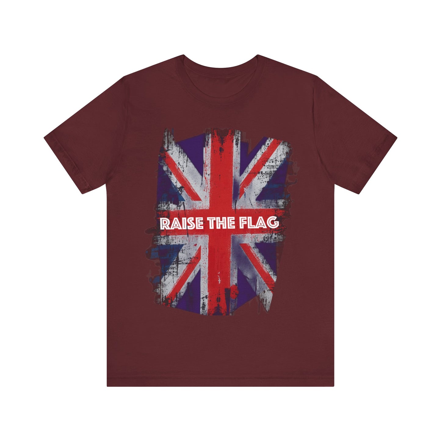Union Jack Graphic Tee, Casual Wear, British Pride T-Shirt, Gift for Patriot, Summer Fashion