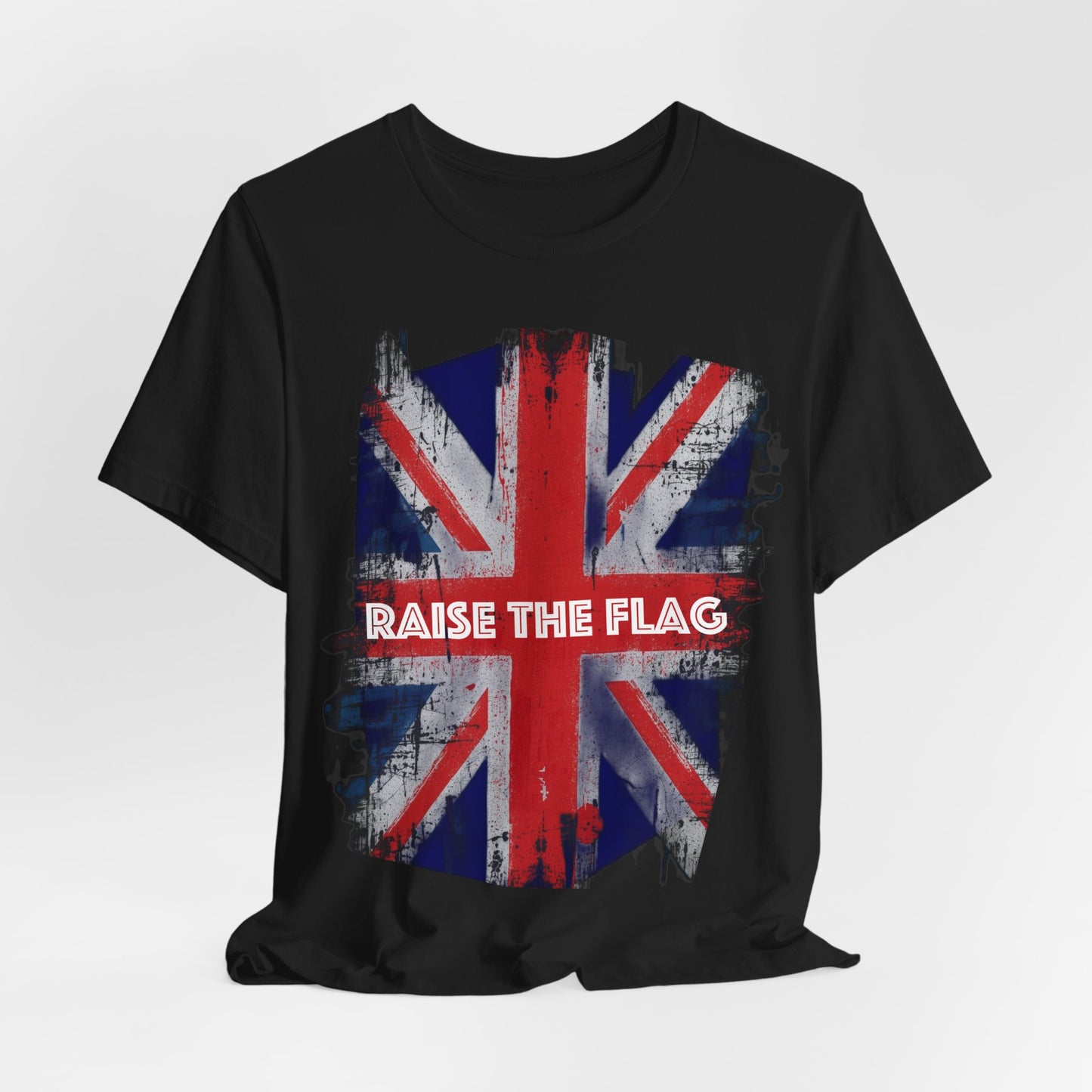 Union Jack Graphic Tee, Casual Wear, British Pride T-Shirt, Gift for Patriot, Summer Fashion