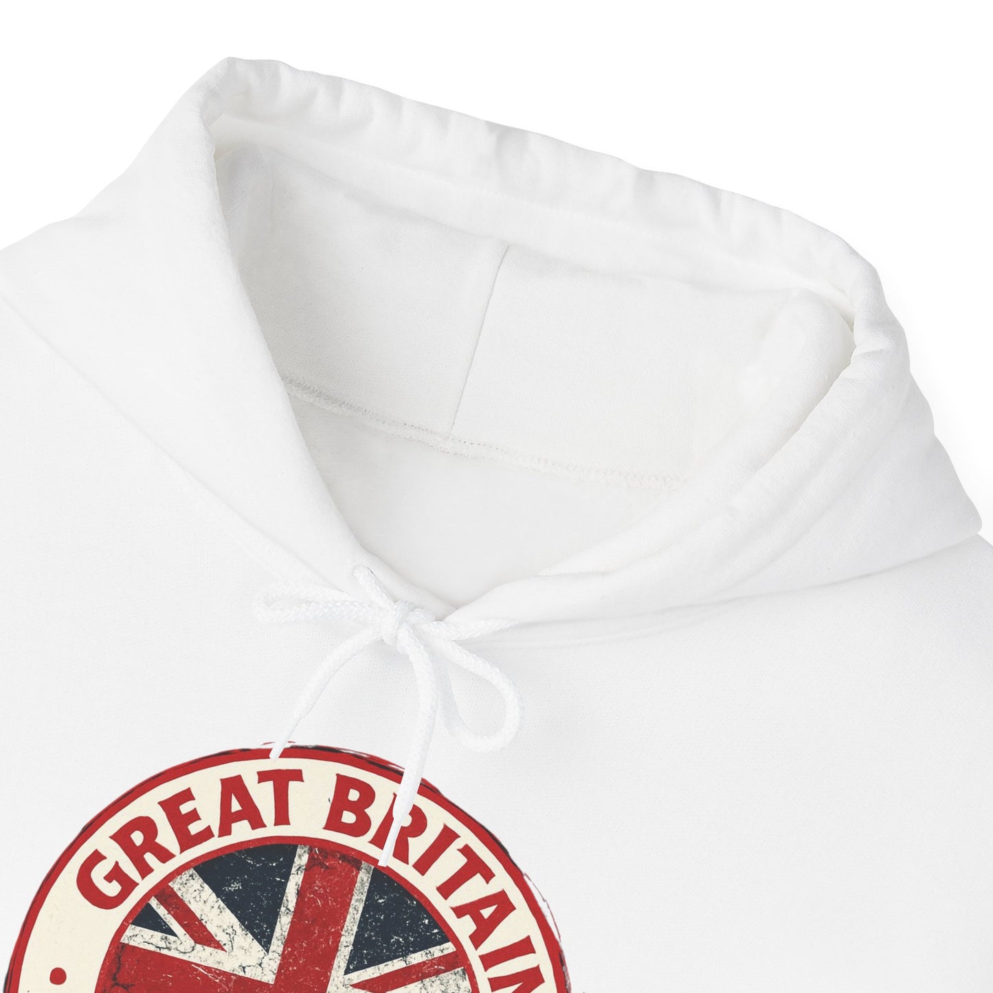 Great Britain Rise Up Hoodie | Unisex Heavy Blend Sweatshirt | Perfect for Pride, Travel, or Everyday Wear