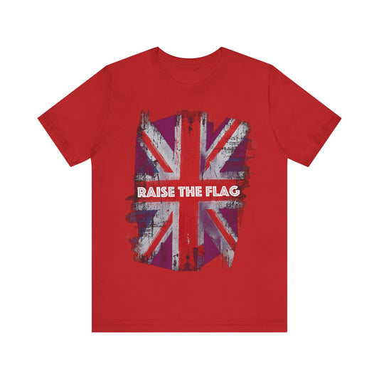 Union Jack Graphic Tee, Casual Wear, British Pride T-Shirt, Gift for Patriot, Summer Fashion