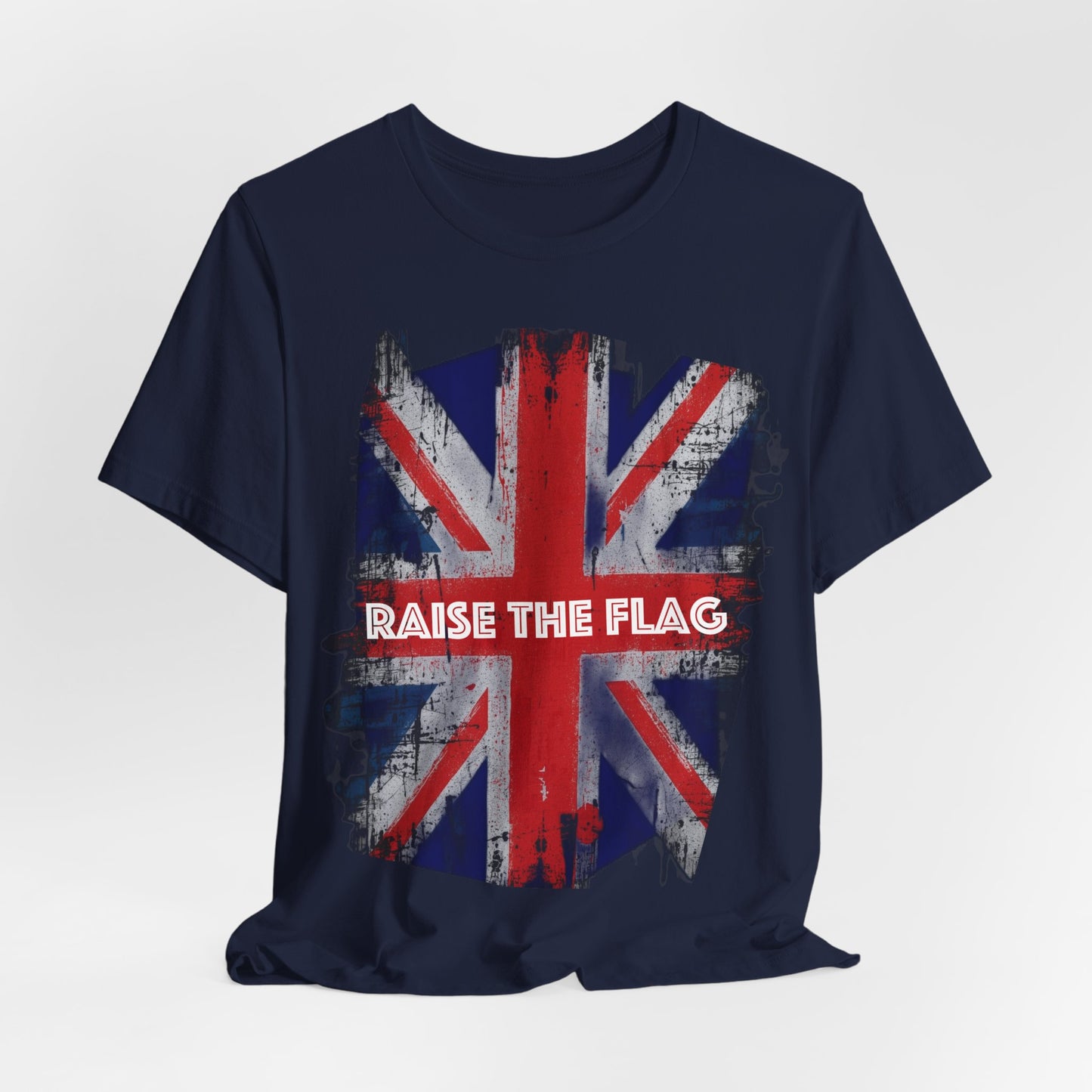 Union Jack Graphic Tee, Casual Wear, British Pride T-Shirt, Gift for Patriot, Summer Fashion