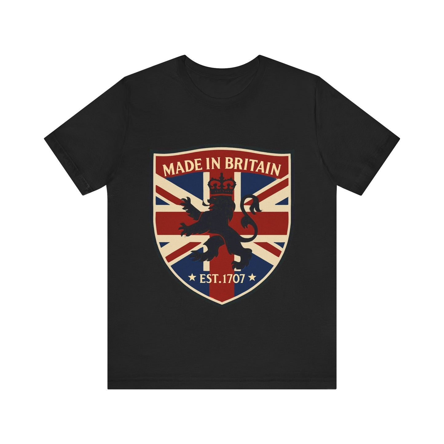 Made in Britain Tee, Casualwear, British Pride Shirt, Gift for National Holidays, Unisex Jersey T-Shirt, Heritage Apparel