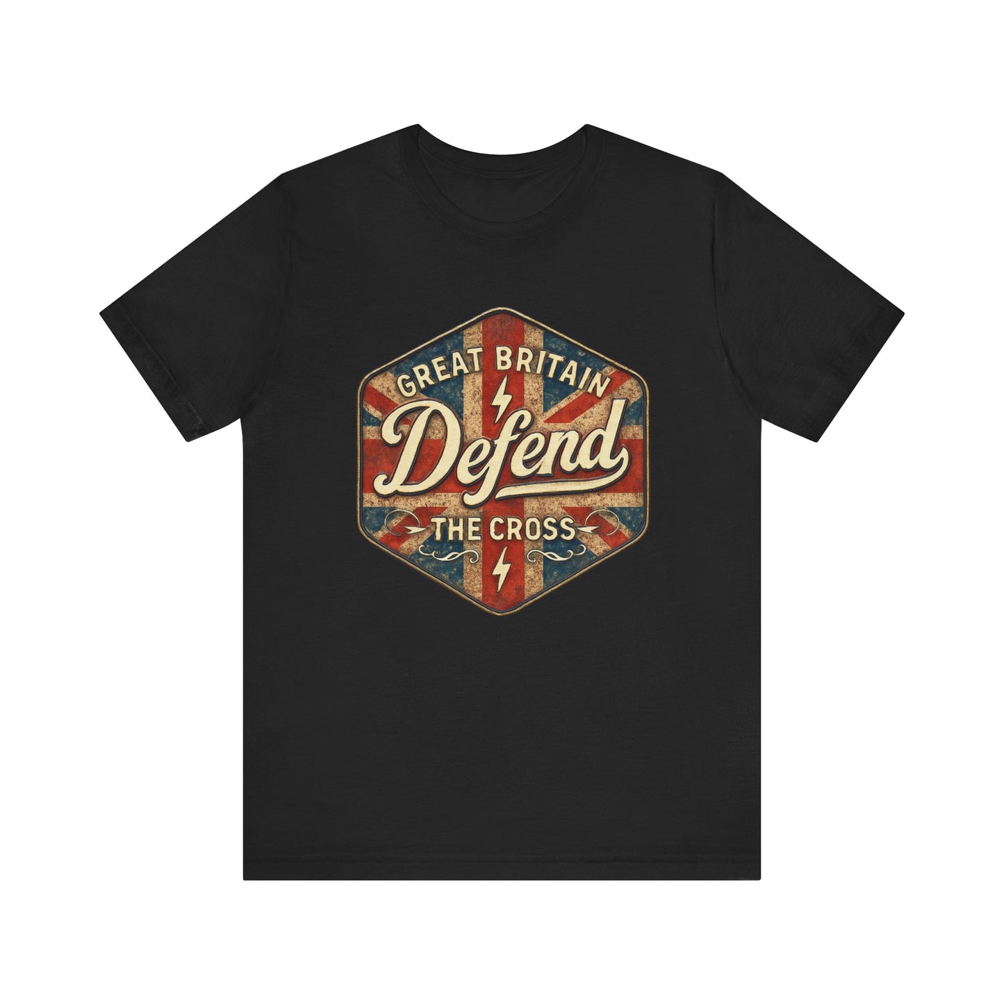 Defend the Cross Graphic Tee | Unisex T-Shirt, Casual Wear, Gift for Him/Her, Birthday, Funny Shirt