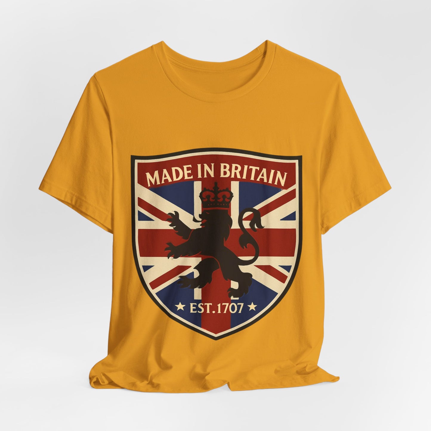 Made in Britain Tee, Casualwear, British Pride Shirt, Gift for National Holidays, Unisex Jersey T-Shirt, Heritage Apparel