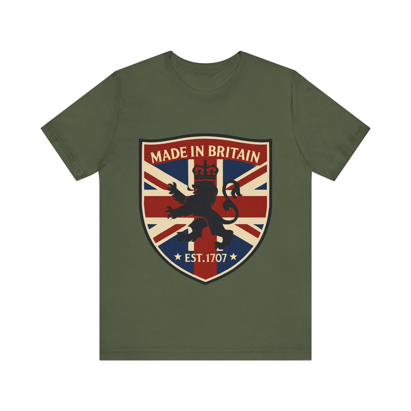 Made in Britain Tee, Casualwear, British Pride Shirt, Gift for National Holidays, Unisex Jersey T-Shirt, Heritage Apparel