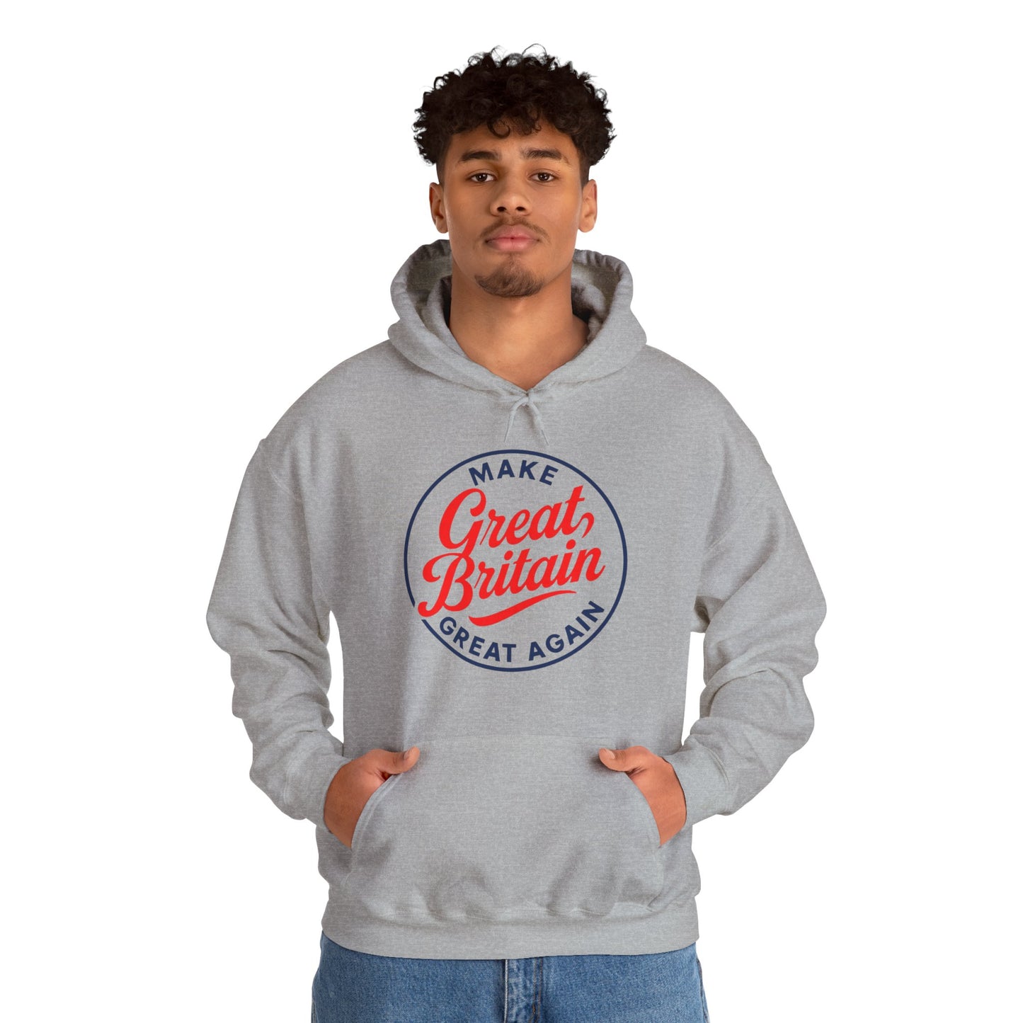 Make Great Britain Great Again Hoodie - Cozy Fashion, Unisex Sweater, Casual Wear, Gift for Friends, British Pride Apparel