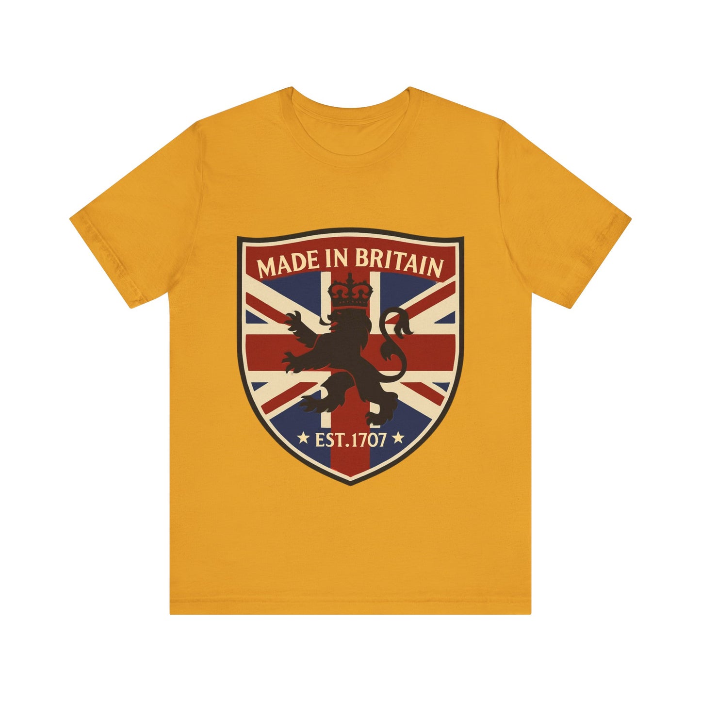 Made in Britain Tee, Casualwear, British Pride Shirt, Gift for National Holidays, Unisex Jersey T-Shirt, Heritage Apparel